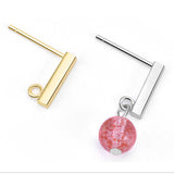 Rectangle Hanging Earrings, Women's Jewelry