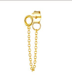 Personality Back Hanging Earrings, Women's Jewelry