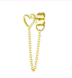 Personality Back Hanging Earrings, Women's Jewelry