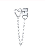 Personality Back Hanging Earrings, Women's Jewelry