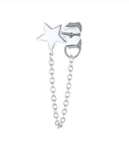 Personality Back Hanging Earrings, Women's Jewelry