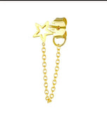 Personality Back Hanging Earrings, Women's Jewelry