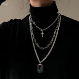 Cross Pendants Necklace, Women/Men  Jewelry