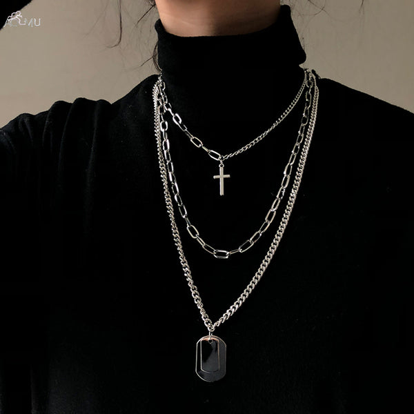 Cross Pendants Necklace, Women/Men  Jewelry