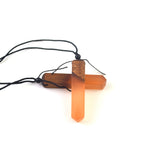 Vintage Wooden Necklace, Women's Jewelry