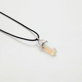 Natural Crystal Pendants Necklace, Women's Jewelry