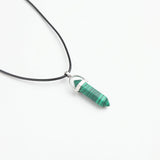 Natural Crystal Pendants Necklace, Women's Jewelry