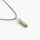 Natural Crystal Pendants Necklace, Women's Jewelry
