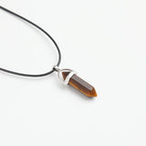 Natural Crystal Pendants Necklace, Women's Jewelry