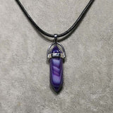 Natural Crystal Pendants Necklace, Women's Jewelry