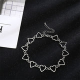 Gothic Short Chain Exaggerated Metal Fashion Love