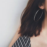 Big Circle Earring, Women's Jewelry