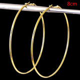 Big Circle Earring, Women's Jewelry