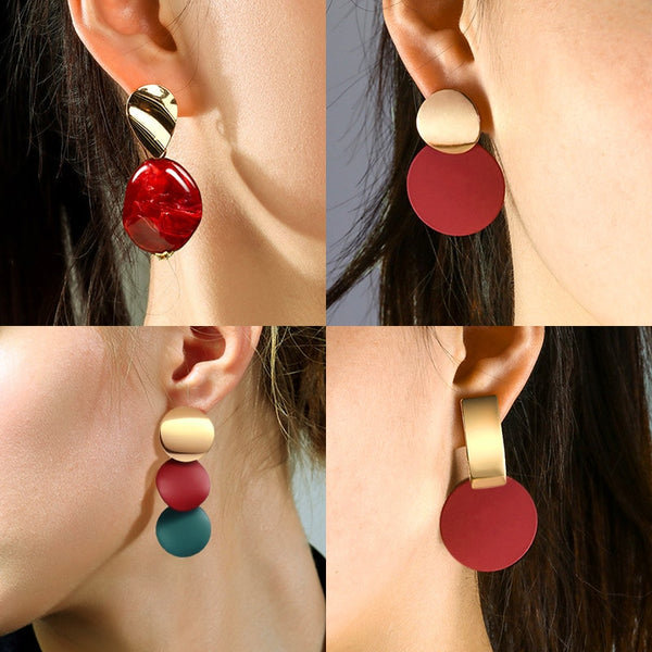 Shapes Earrings, Women Jewelry