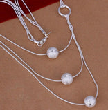 Silver Necklace, Women's Jewelry