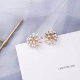 Blue Geometric Earrings, Women's Jewelry