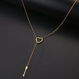 Long Chain Pendant Necklace Creative, Women's  Jewelry