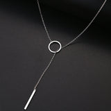 Long Chain Pendant Necklace Creative, Women's  Jewelry