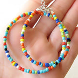 Bohemian Handmade Rainbow Necklace, Women's Jewelry