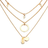 Boho Shell Pendant Necklace, Women's Jewelry