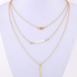 Boho Shell Pendant Necklace, Women's Jewelry