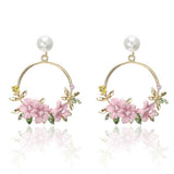 Flower Earrings, Women's Jewelry