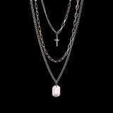 Multi-Layer Long Chain Necklace, Women's Jewelry