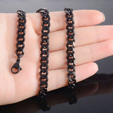 Chain Black Necklace, Women/Men's Jewelry