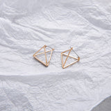 3D Shapes Earrings Set for Women Jewelry