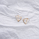 3D Shapes Earrings Set for Women Jewelry