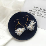 Flower Earrings, Women's Jewelry