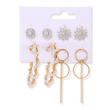 Women's Earrings Set Tassel Pearl Earrings For Women