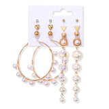 Women's Earrings Set Tassel Pearl Earrings For Women