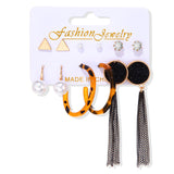 Women's Earrings Set Tassel Pearl Earrings For Women