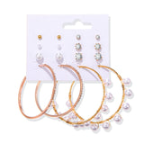 Women's Earrings Set Tassel Pearl Earrings For Women