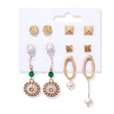 Women's Earrings Set Tassel Pearl Earrings For Women