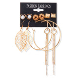 Women's Earrings Set Tassel Pearl Earrings For Women