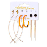 Women's Earrings Set Tassel Pearl Earrings For Women