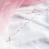 Lovely Pink Choker, Women's Jewelry