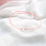 Lovely Pink Choker, Women's Jewelry