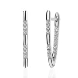 V Shape Golden Earrings, Women Jewelry