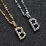 Tennis Letter Necklaces, Men's  Jewelry