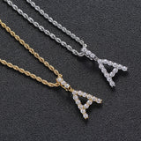 Tennis Letter Necklaces, Men's  Jewelry