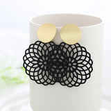 Summer Style Golden Drop Earrings, Women's Jewelry