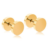 Crystal Round Earrings, Women's Jewelry