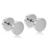 Crystal Round Earrings, Women's Jewelry