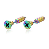 Crystal Round Earrings, Women's Jewelry