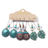 Multiple Boho Ethnic Dangle Earrings for Women