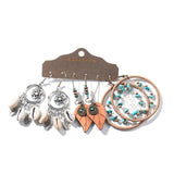 Multiple Boho Ethnic Dangle Earrings for Women