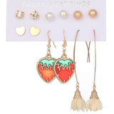 Multiple Boho Ethnic Dangle Earrings for Women